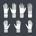 six-fingered gloves image